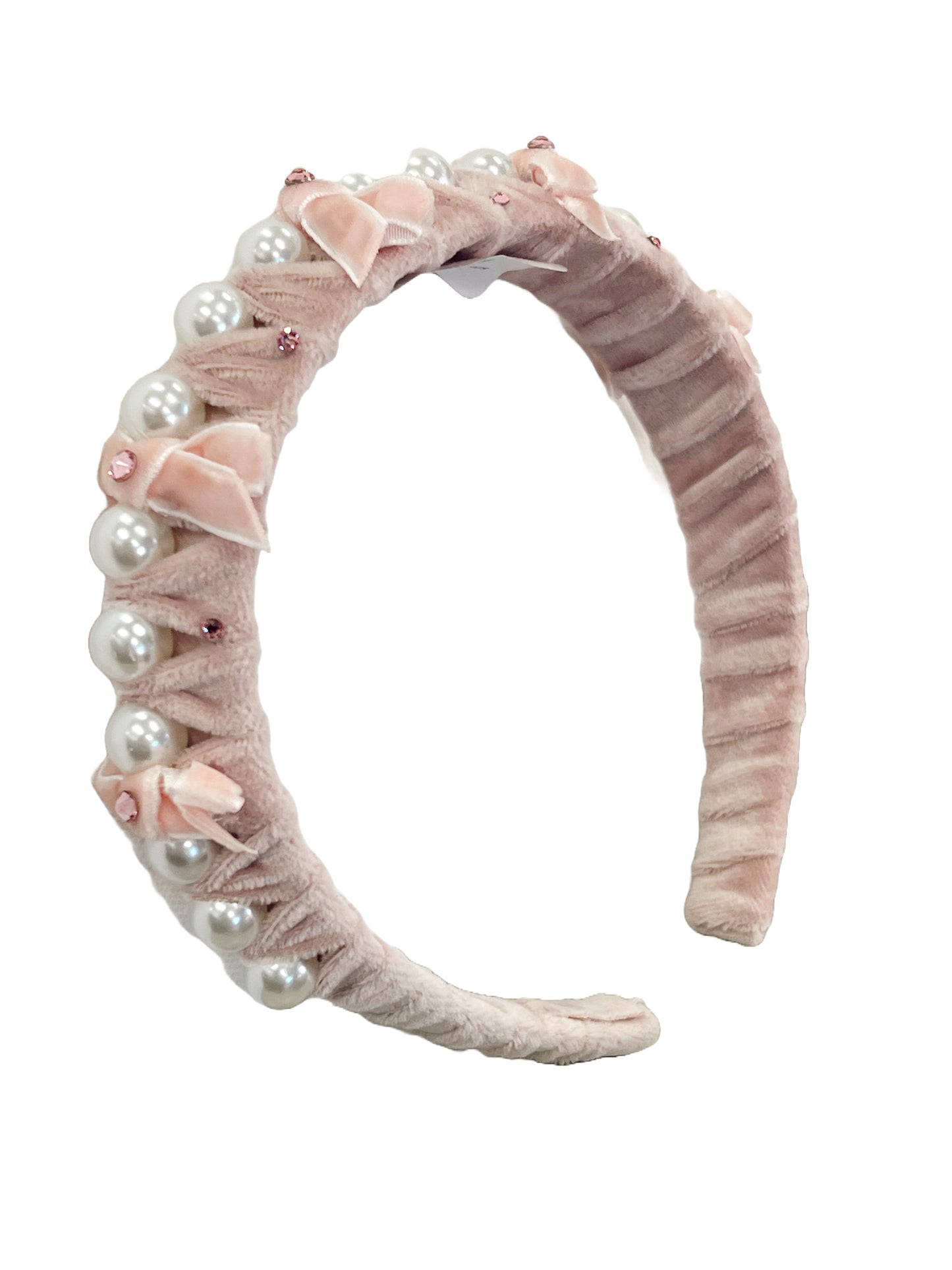 Bow & Pearl Headband