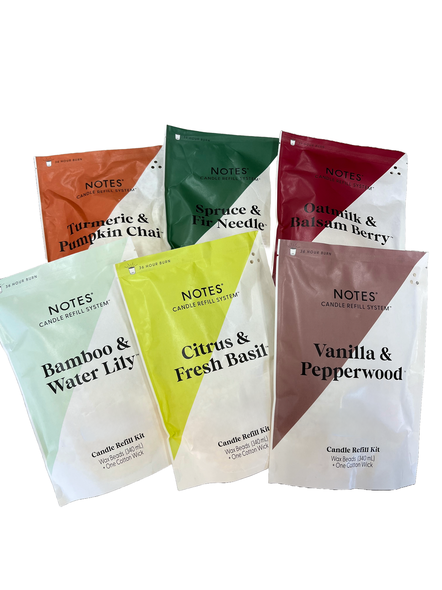 Notes Candle Refill