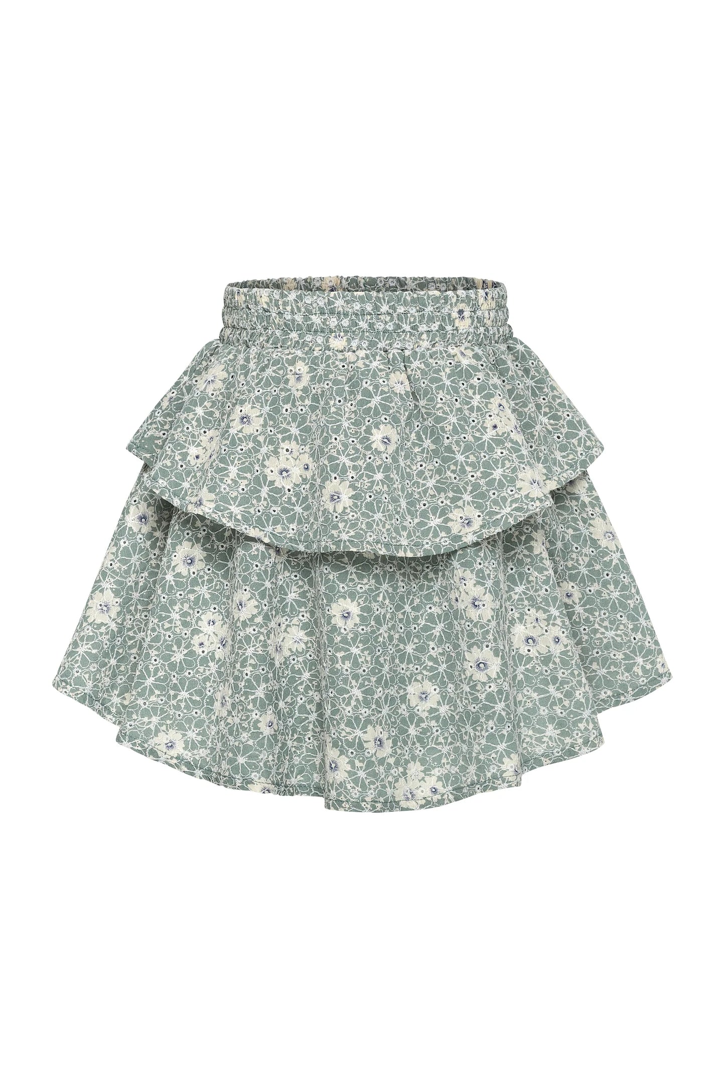 Parker Embroidered Petals Skort