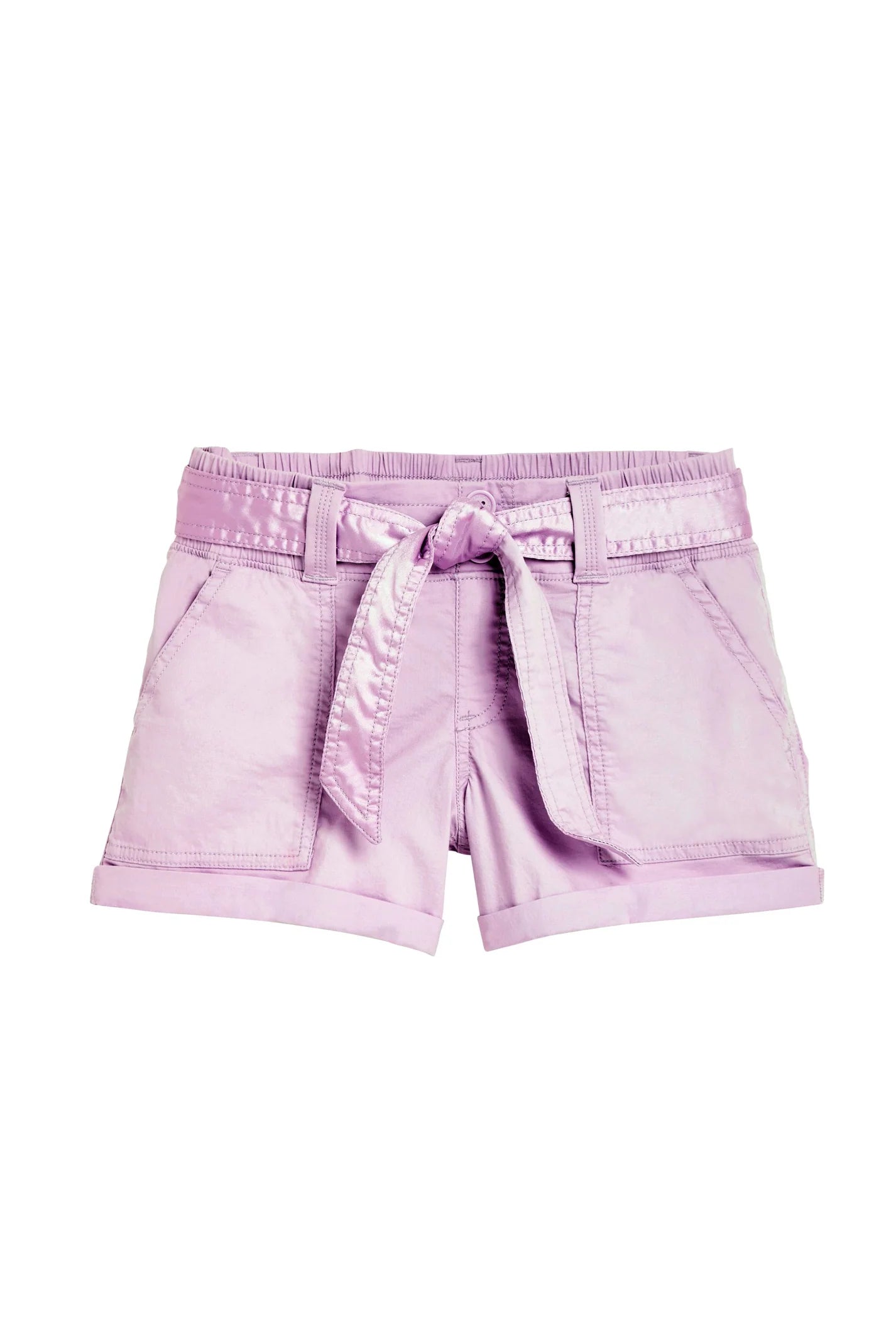 Cargo Cuff Shorts W/Belt