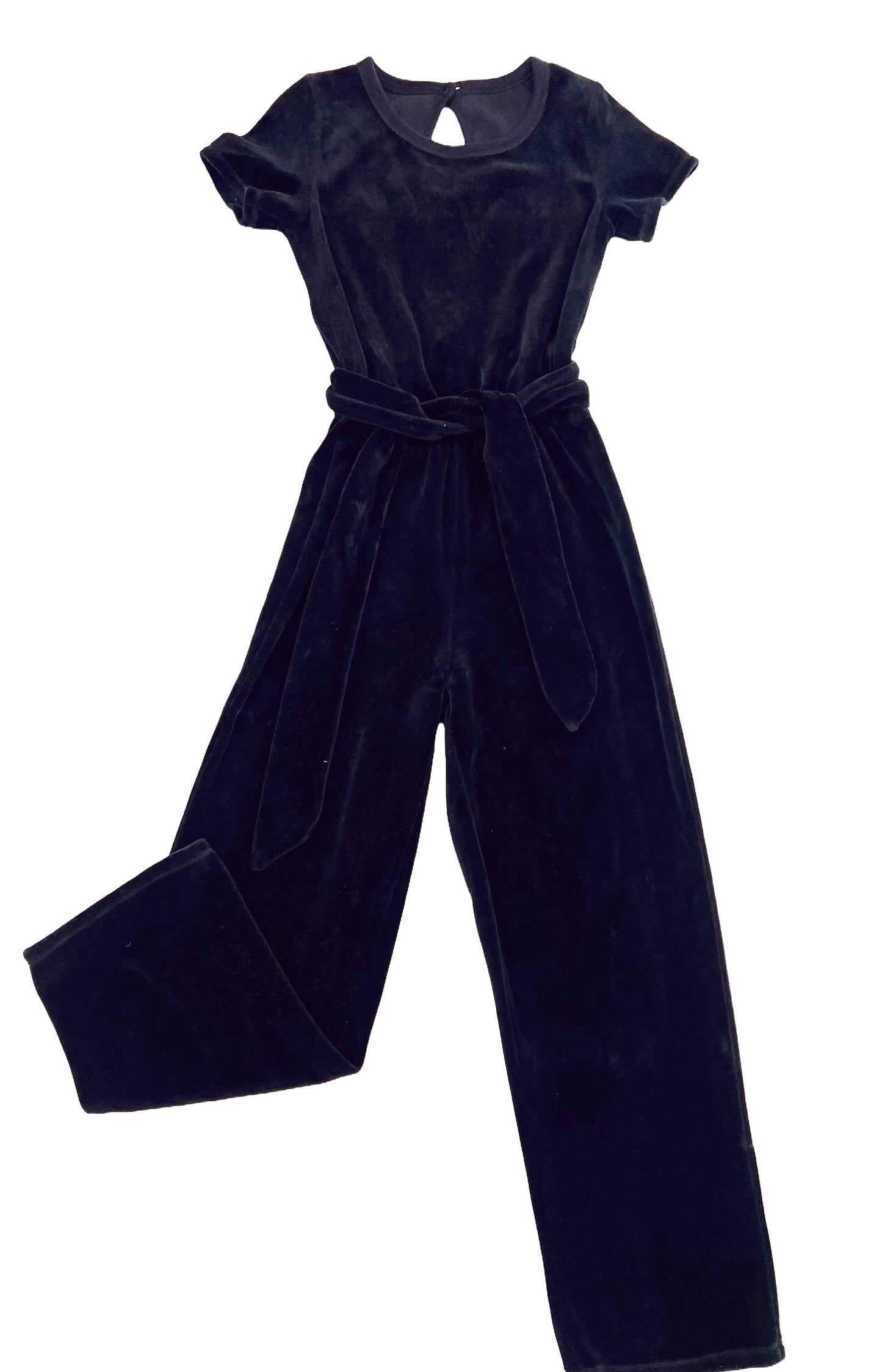 Jumpsuit w/ Tie Belt