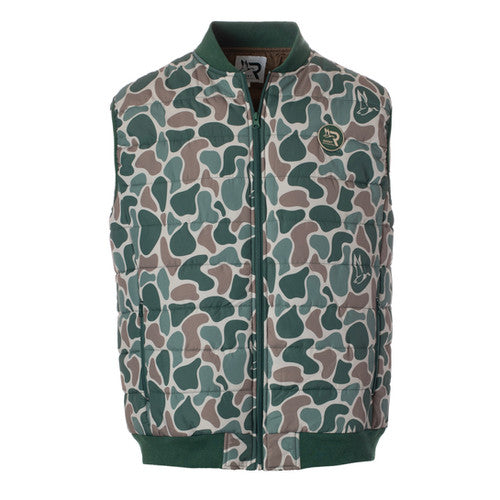 Camo Puffer Vest