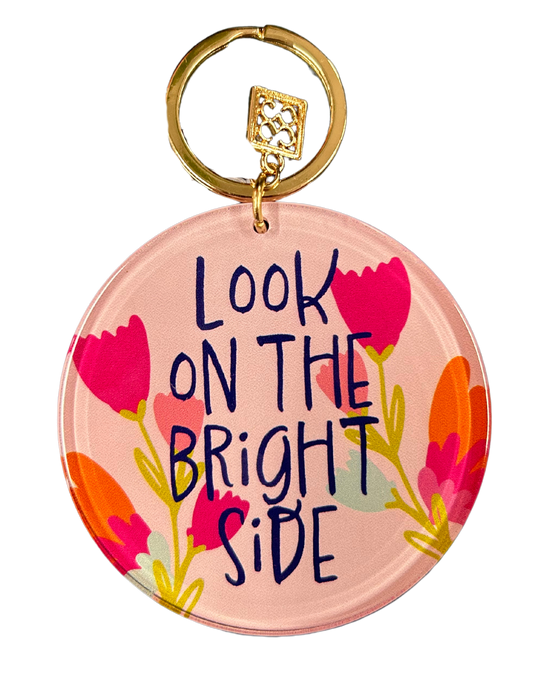 "Bright Side" Acrylic Keychain