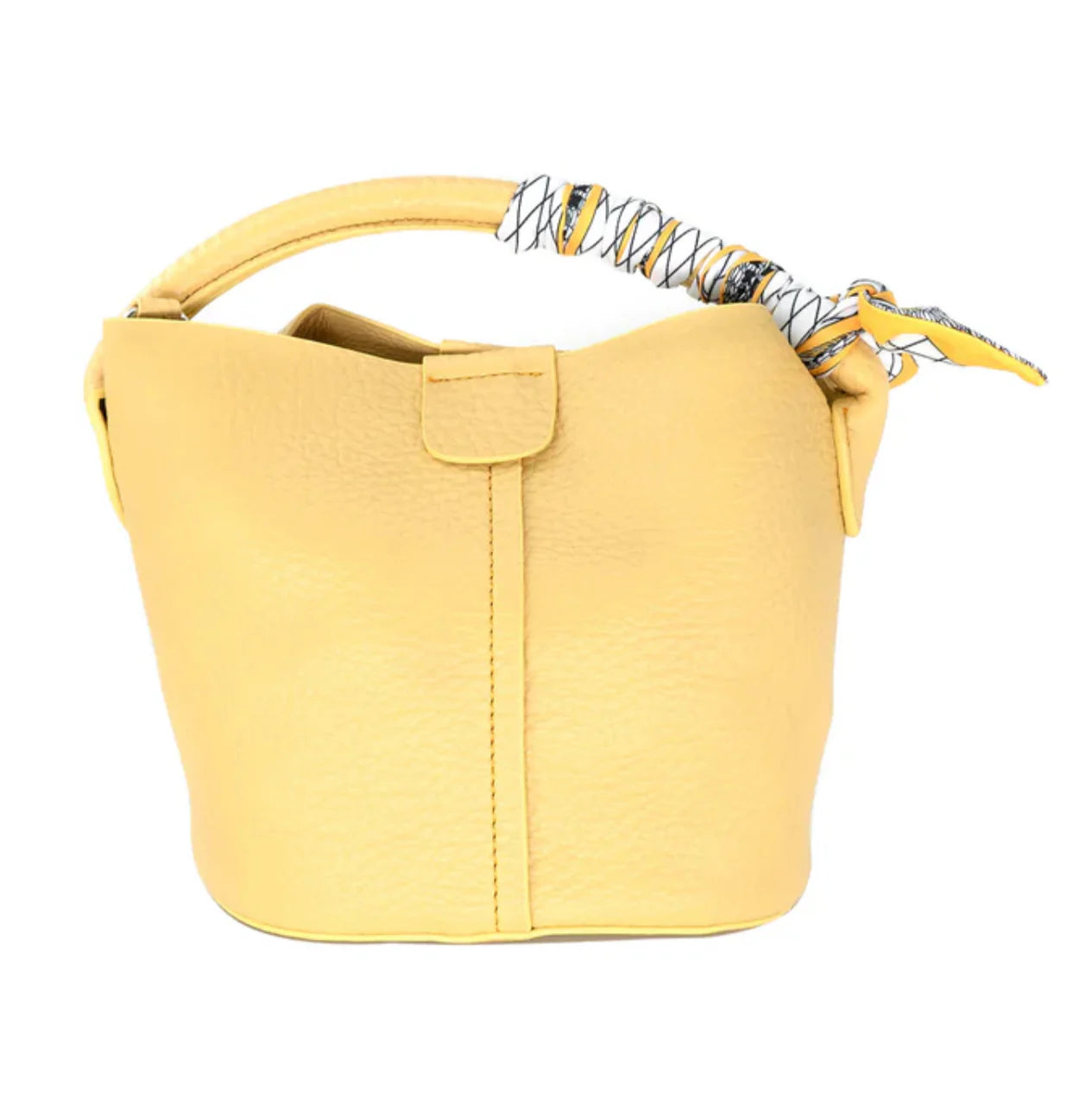 Pastel Yellow BC Scarf Bag