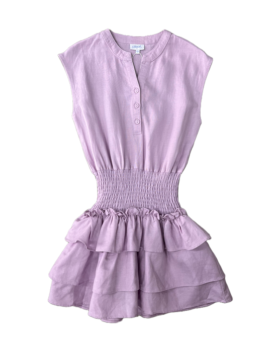 Lilac Drew Dress