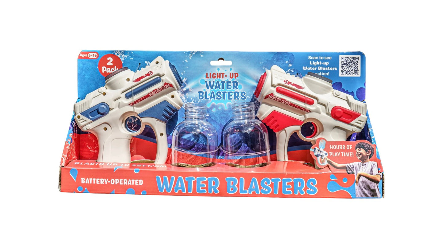 Light-Up Water Blasters Two Pack