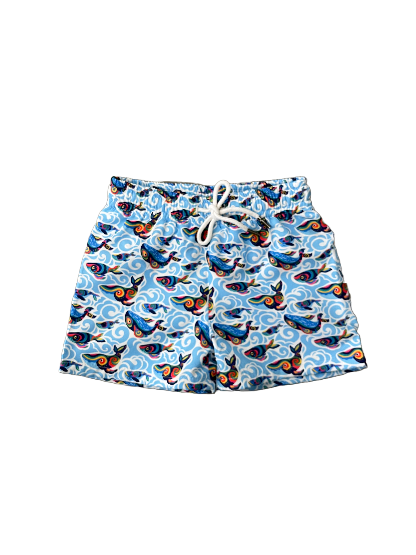 Saint Simons Shorties Happy Whales