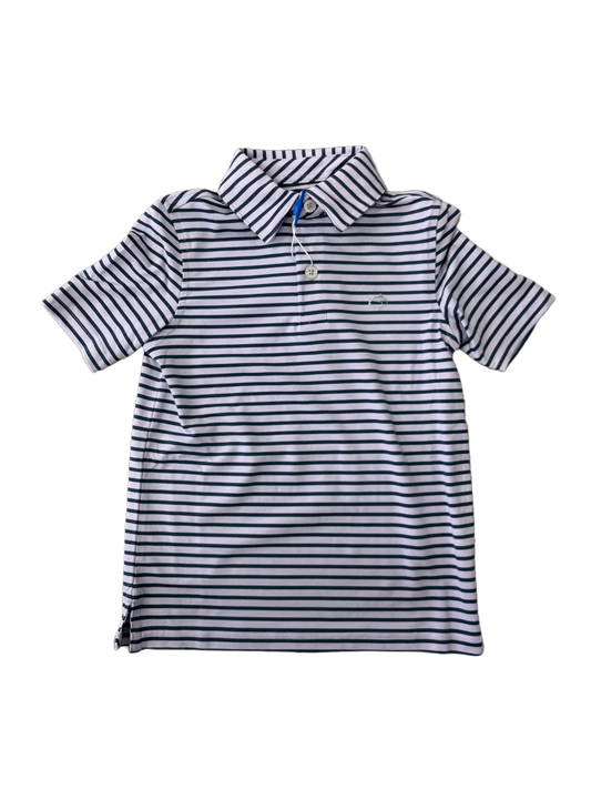 Ryder Stripe Polo-Orchid