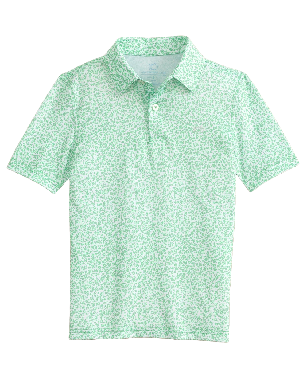 Youth Flower Frenzy Perf Polo