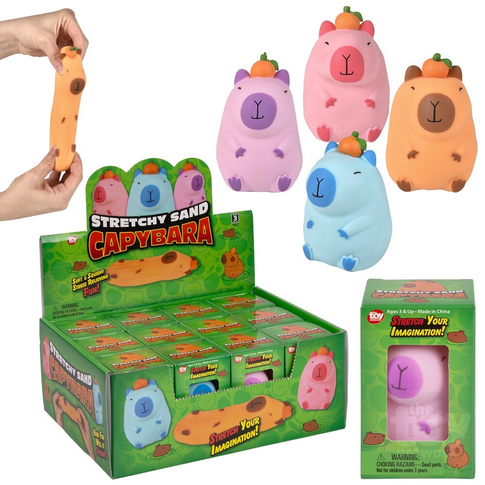 Kawaii Stretchy Sand Capybara