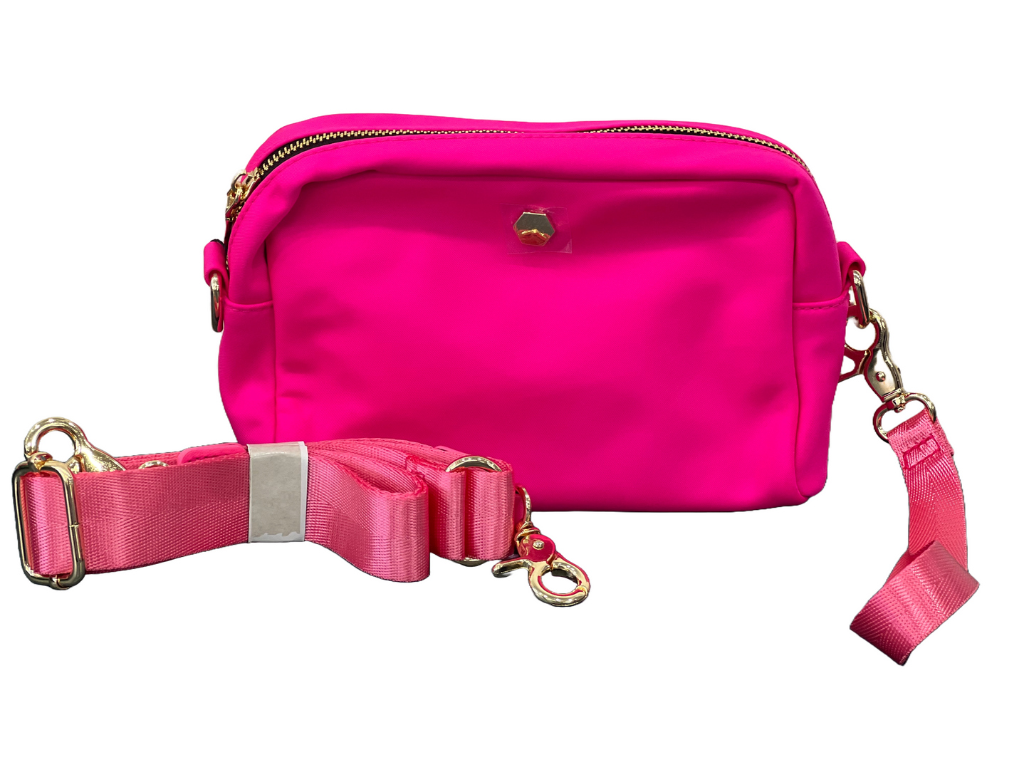 Hot Pink BC Crossbody Bag