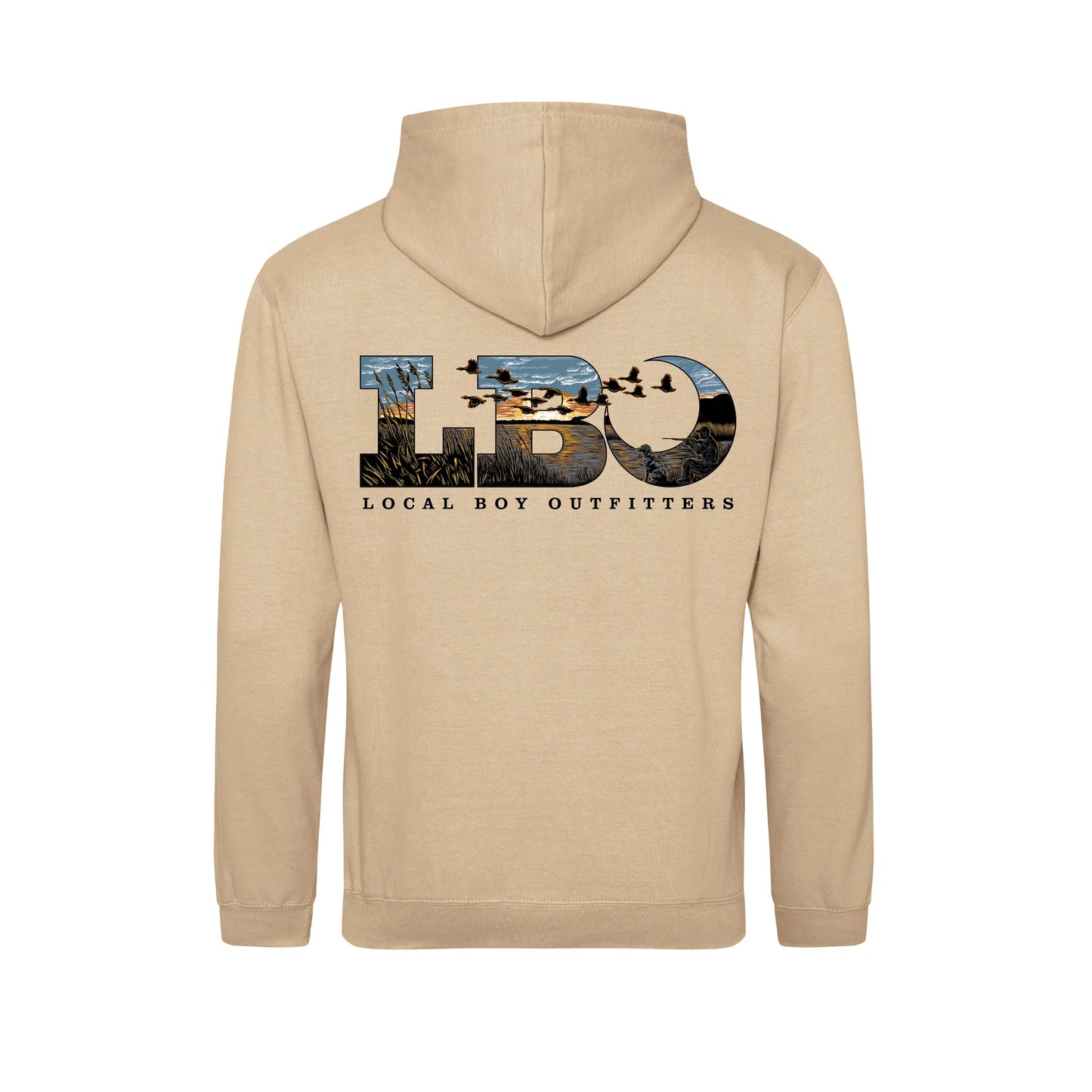 Marsh Scene Brushwood Hoodie