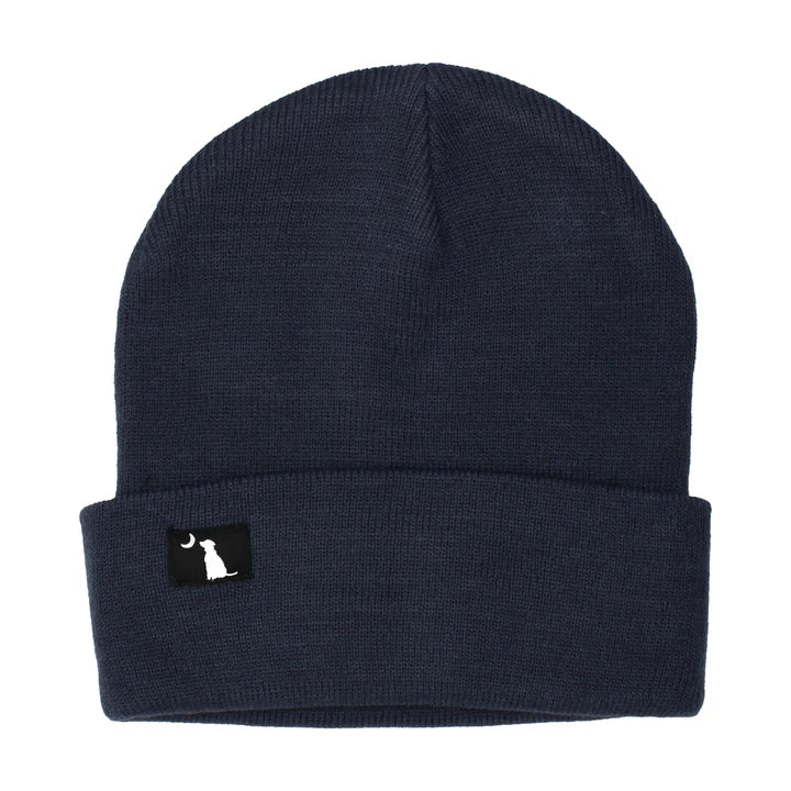 Navy Clamp Beanie