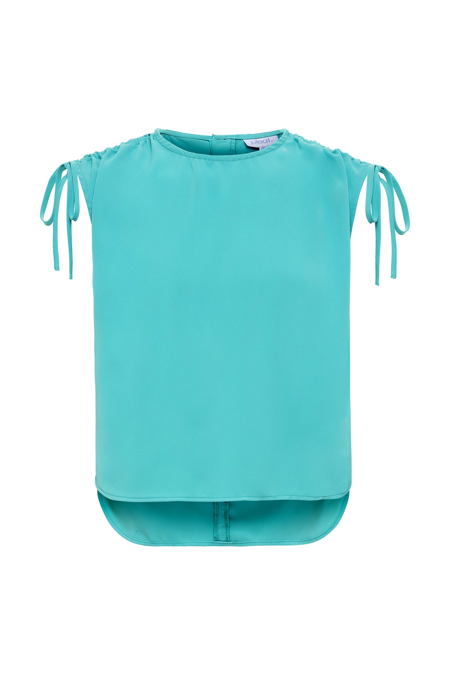 Mae Top w/ Ties Aqua