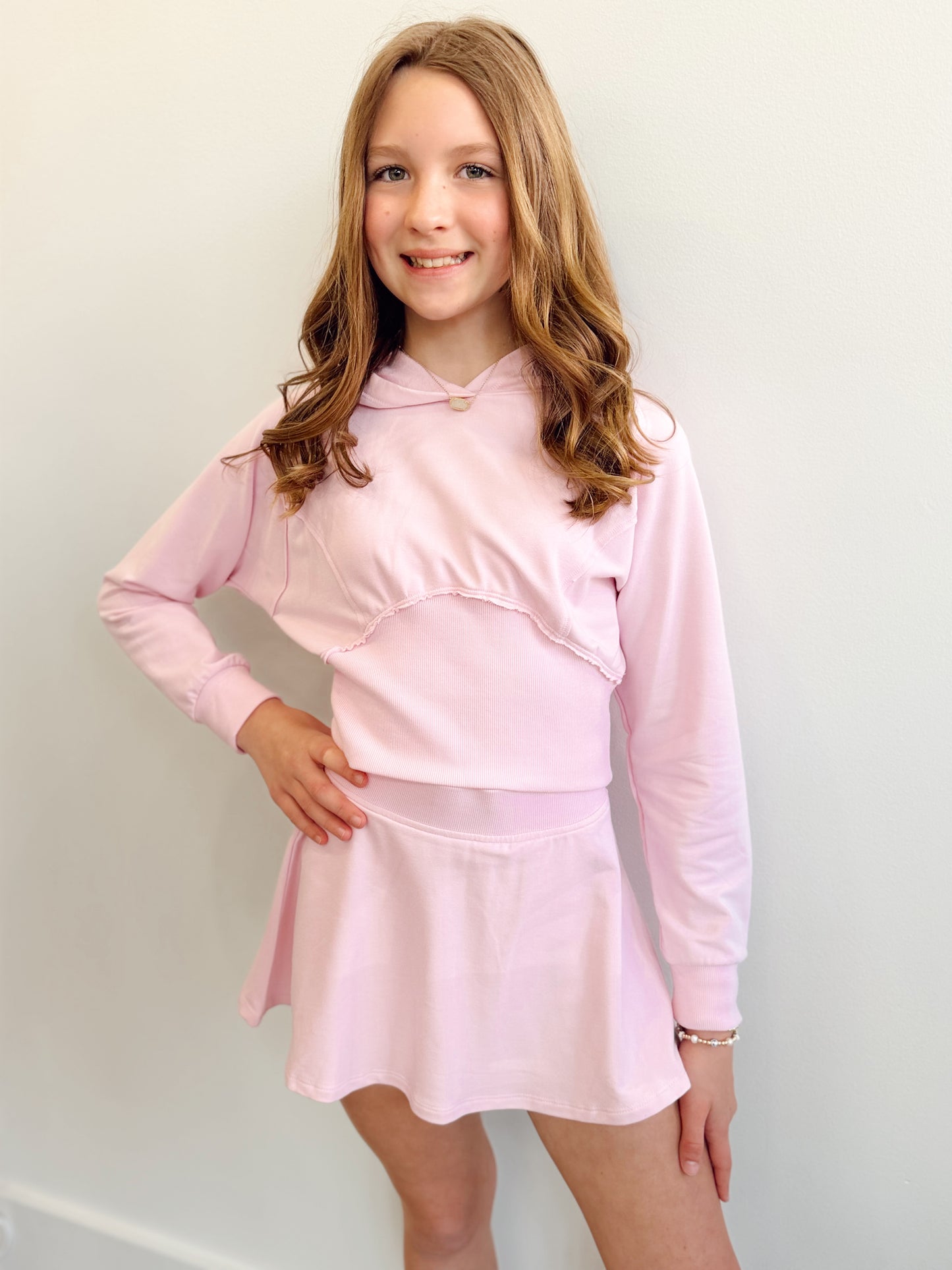 French Terry Flounce Skort