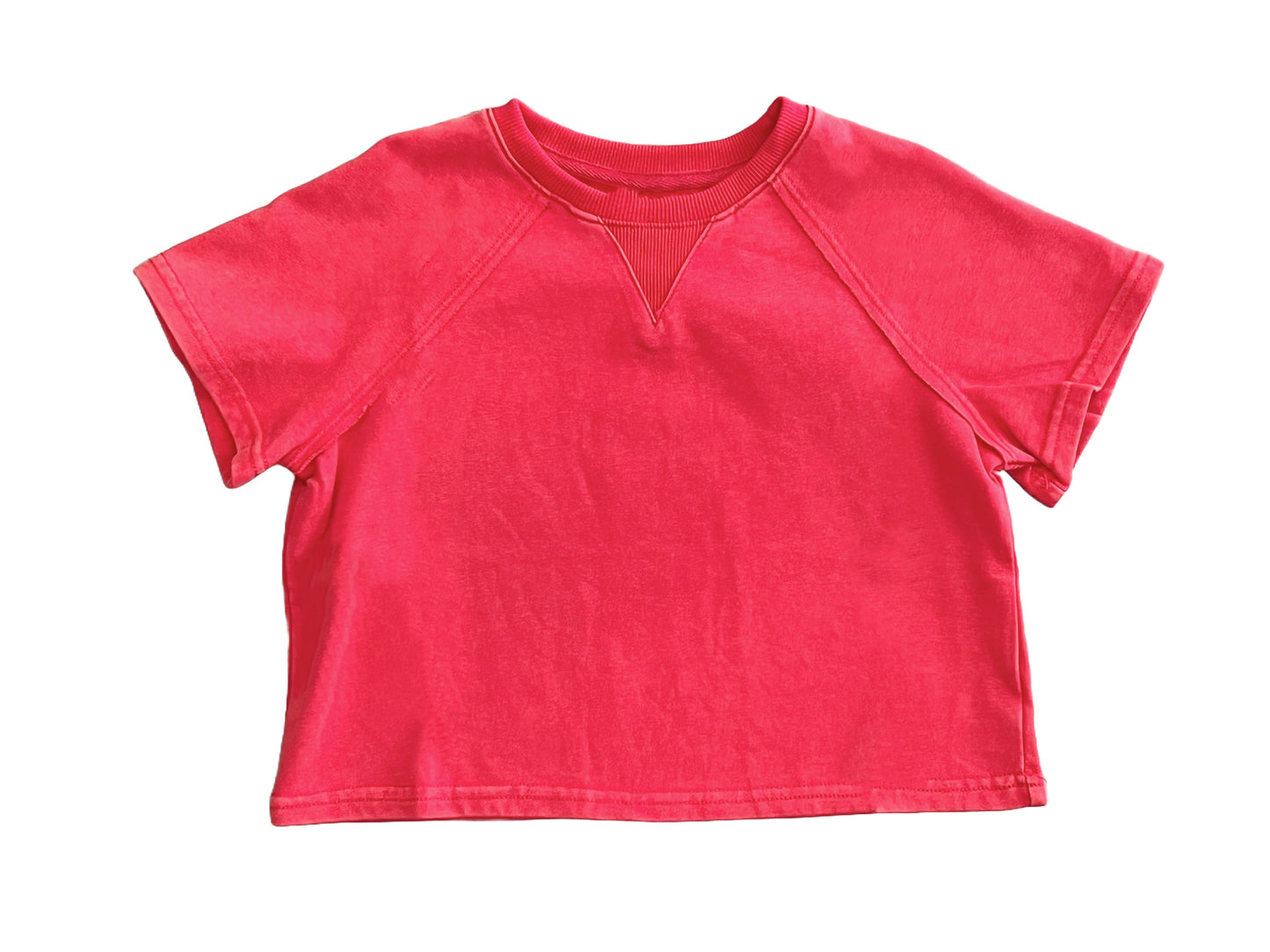Washed Knit Sweatshirt