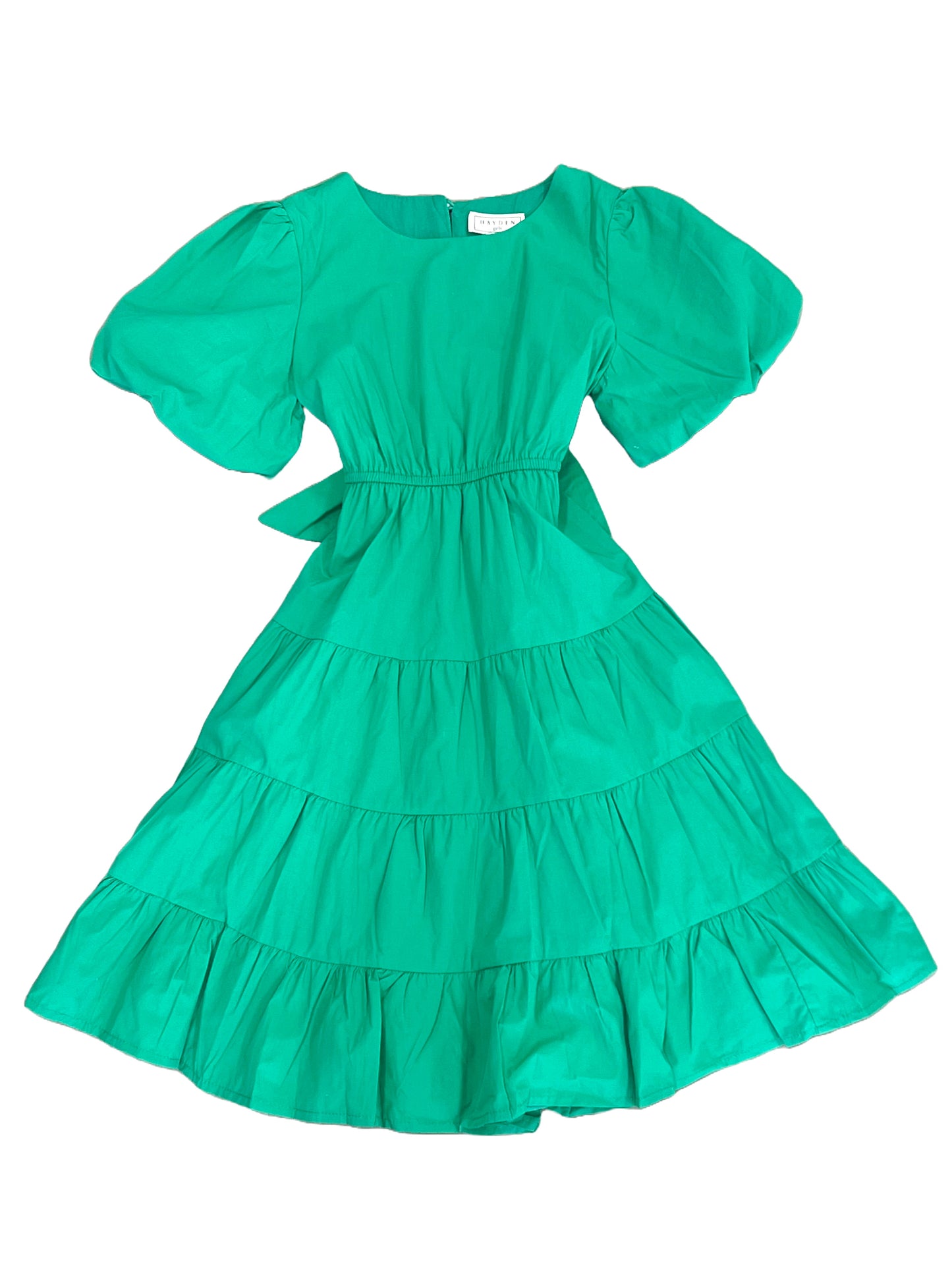 Bow Back Poplin Dress