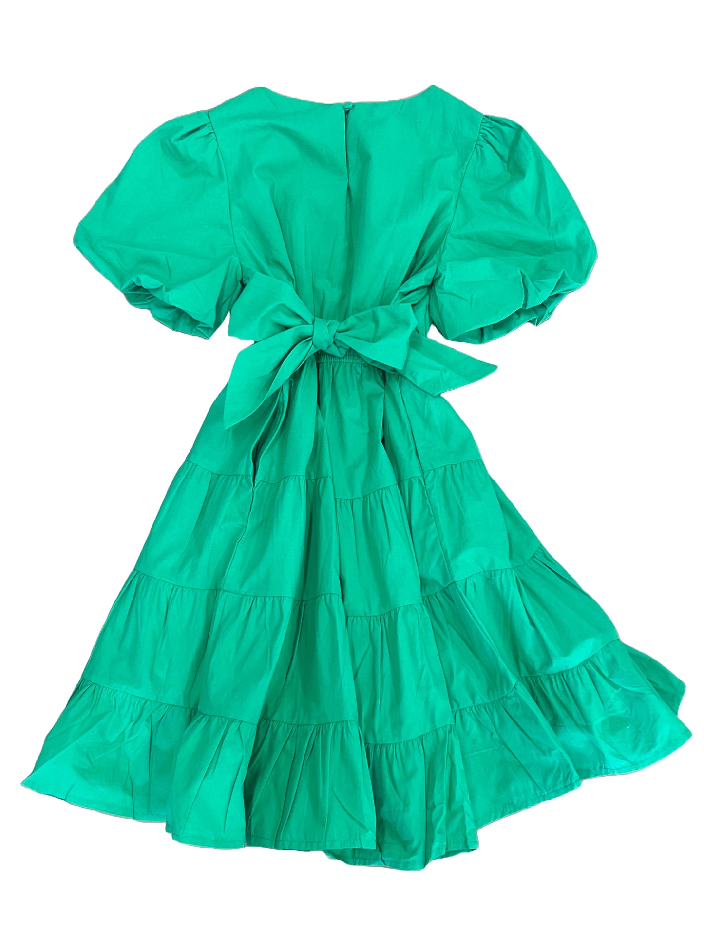 Bow Back Poplin Dress