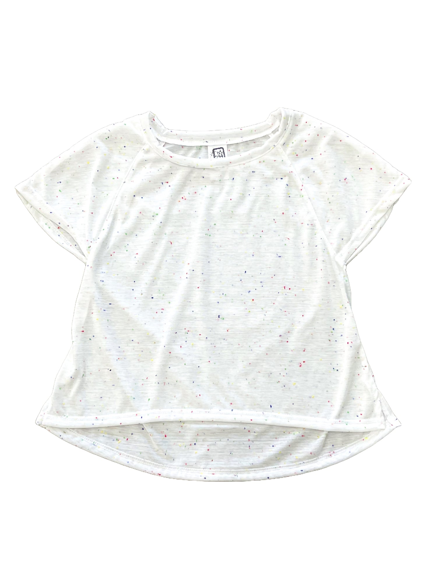 Rainbow Speckled Tee