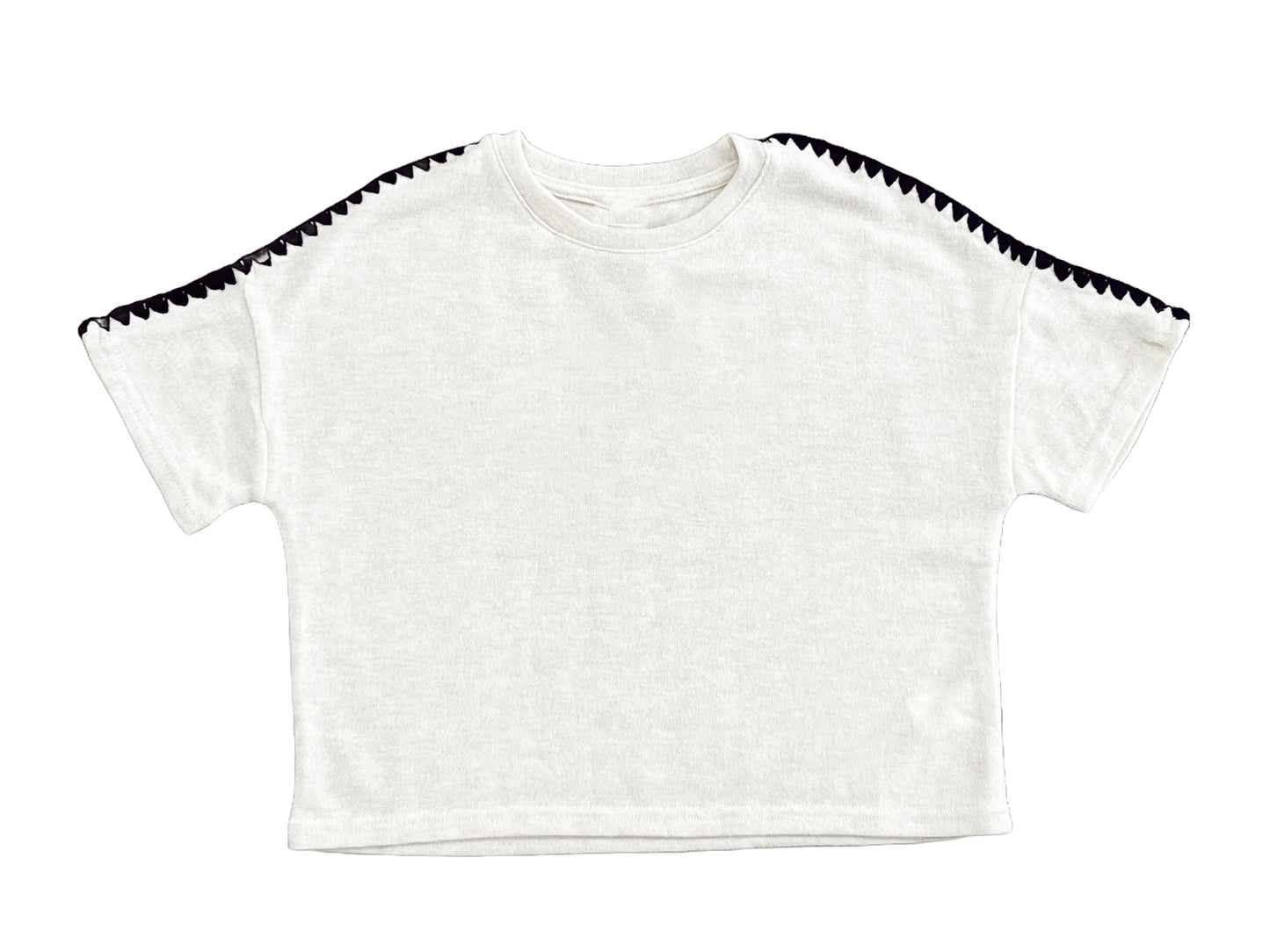Drop Shoulder Knit Top