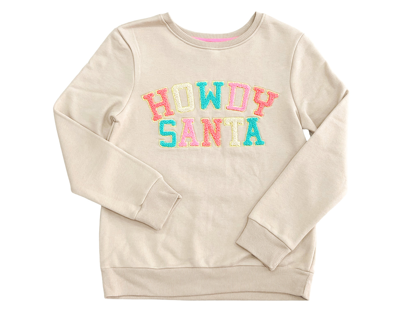 Howdy Santa Chenille Sweatshirt