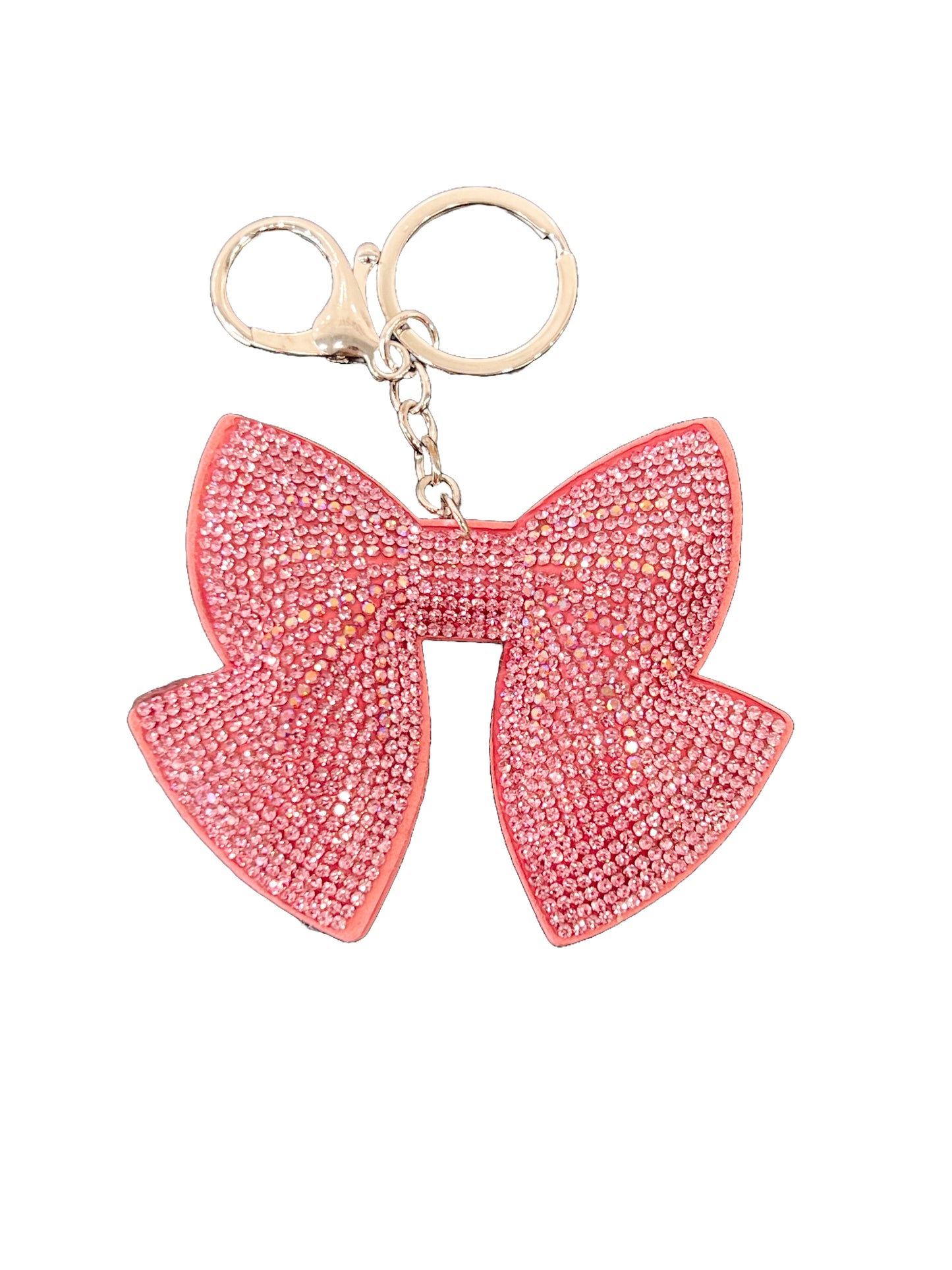 Crystal Bow Keychain