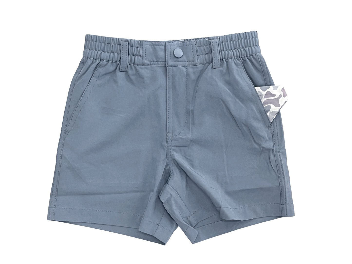 Youth Deer Camo Pocket Everyday Shorts