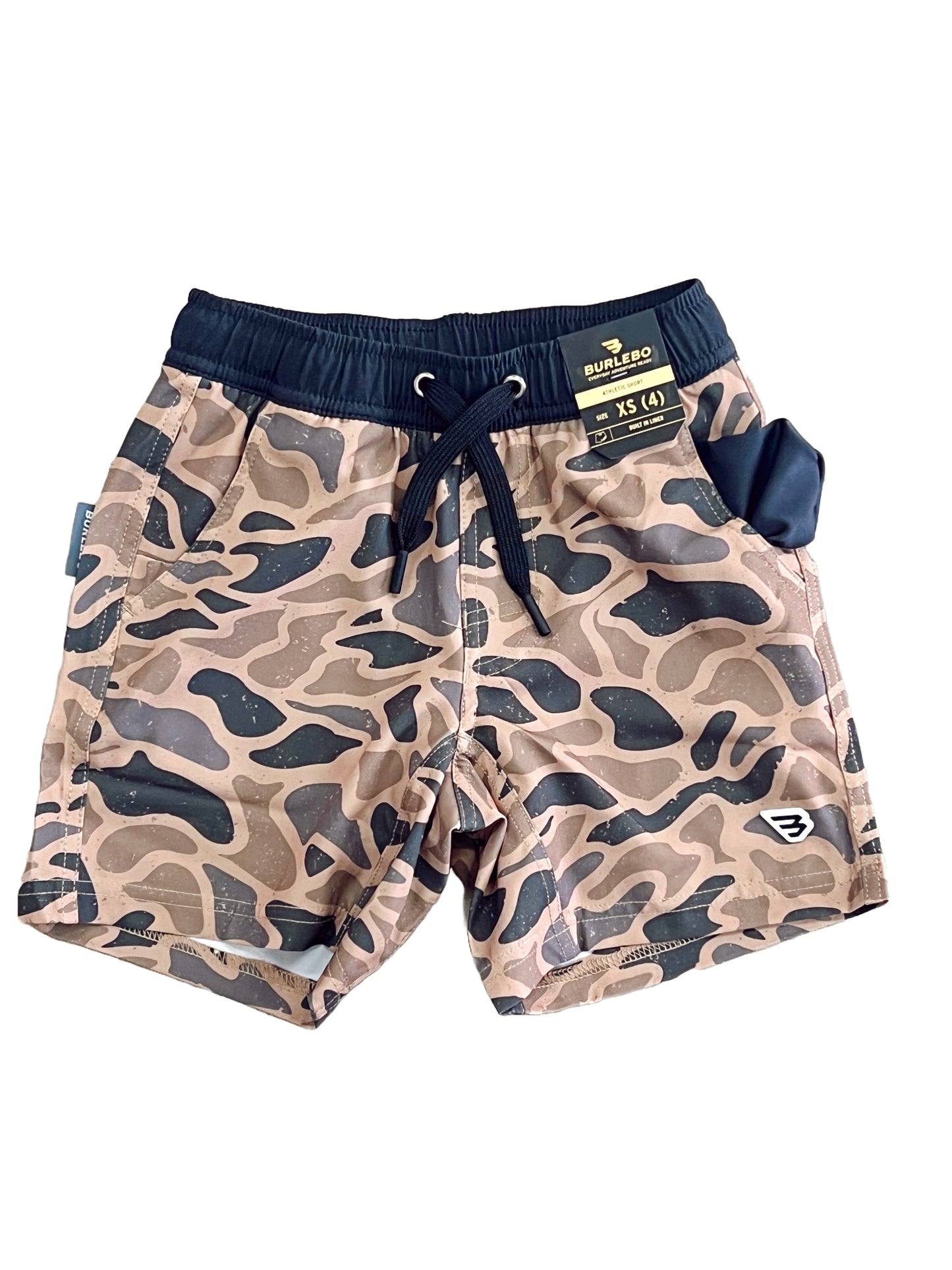 Youth Gauge Camo Athletic Shorts