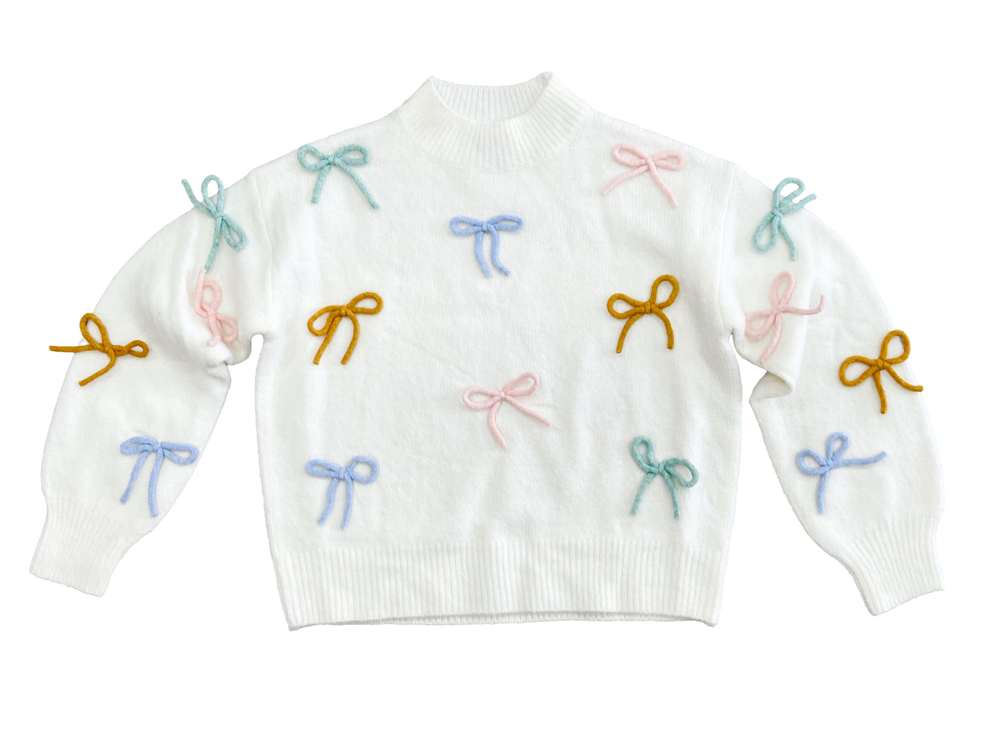 Pastel Bow Sweater
