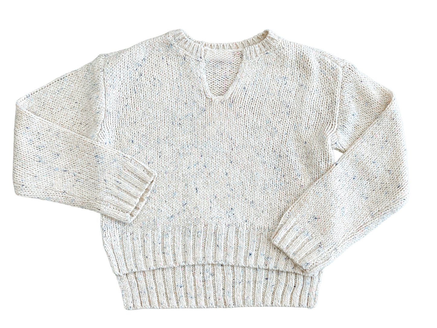 Keyhole Knitted Sweater