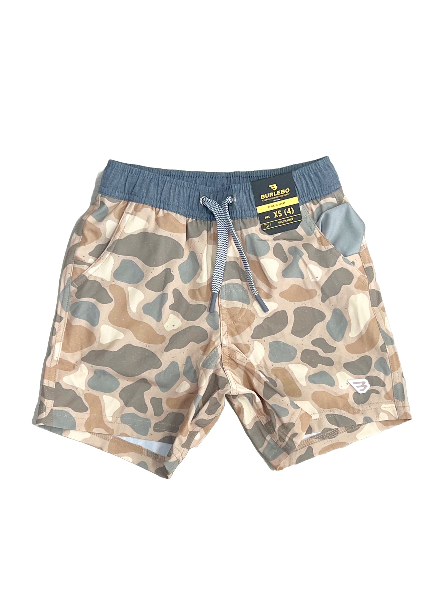 Youth Pintail Camo Athletic Shorts