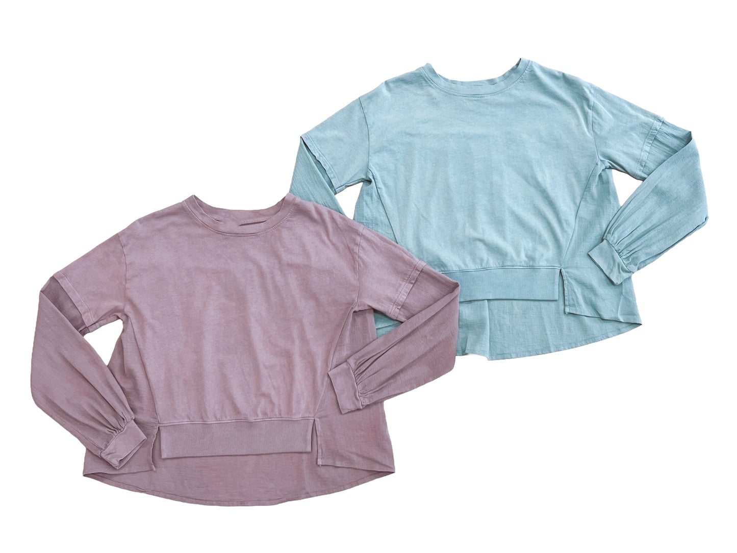 Cotton Gauze Mixed Media Top