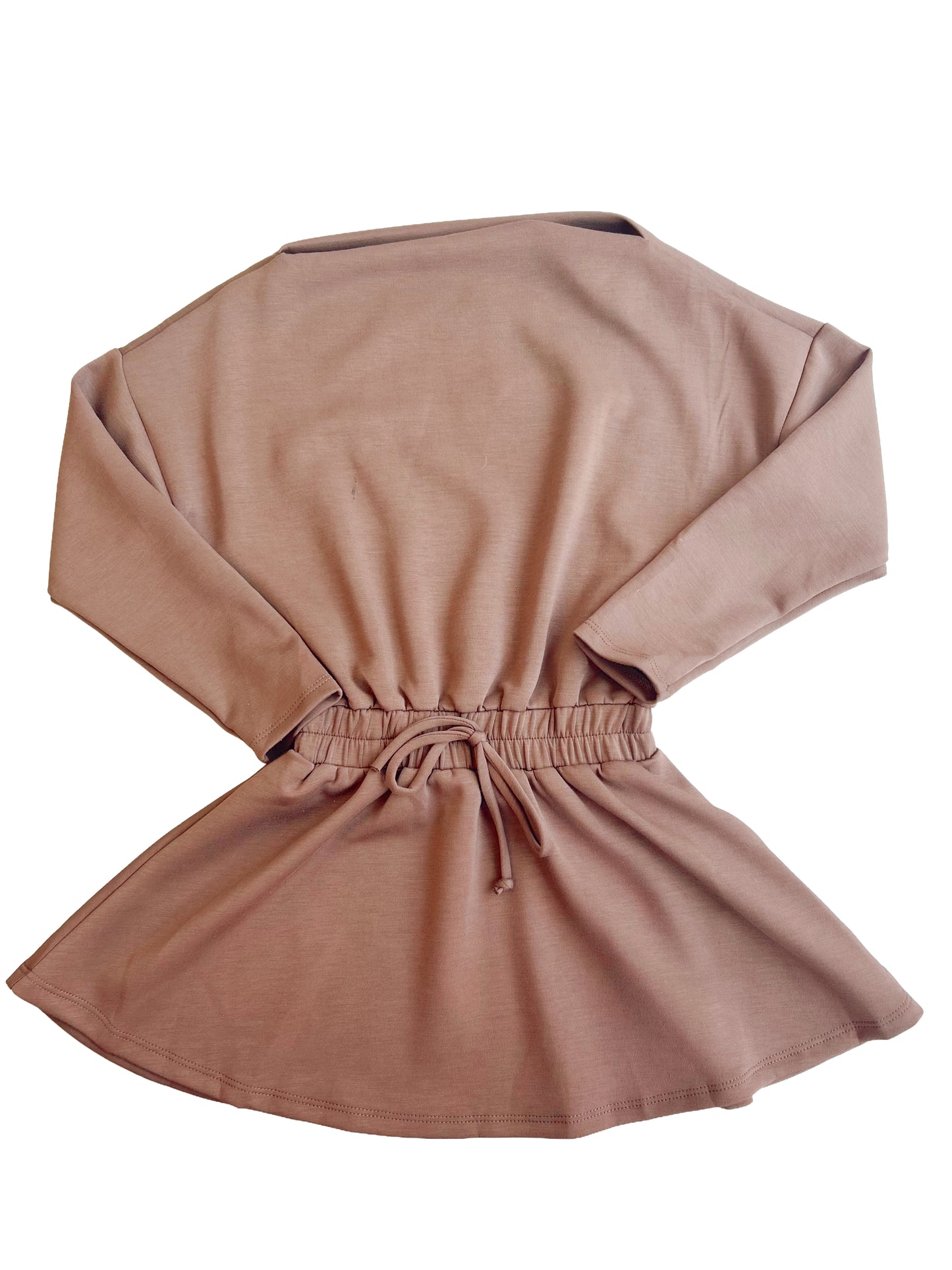 Model Knit Boat Neck Dress