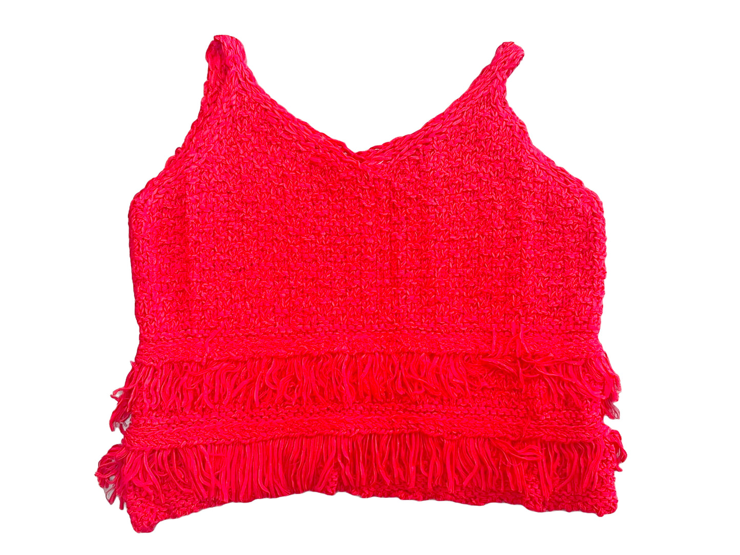 Lucie Fringe Sweater Tank