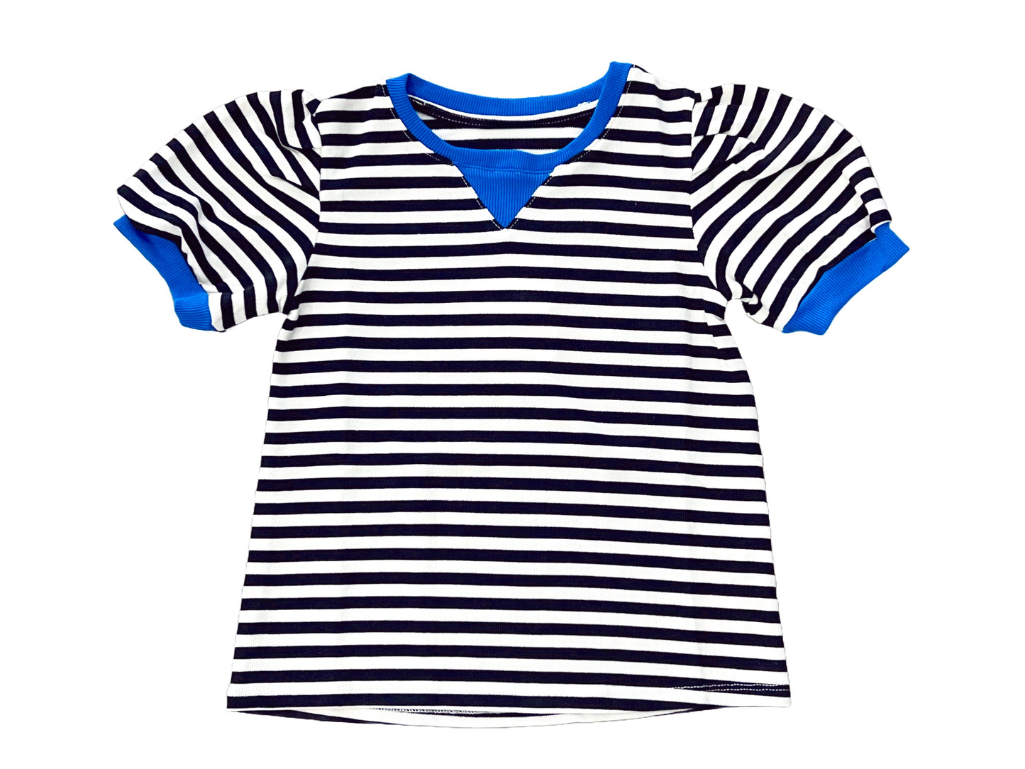 Bonded Puff Sleeve Knit Top