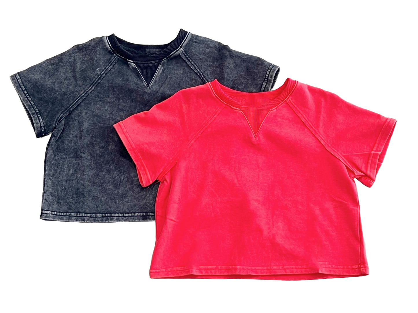 Washed Knit Sweatshirt