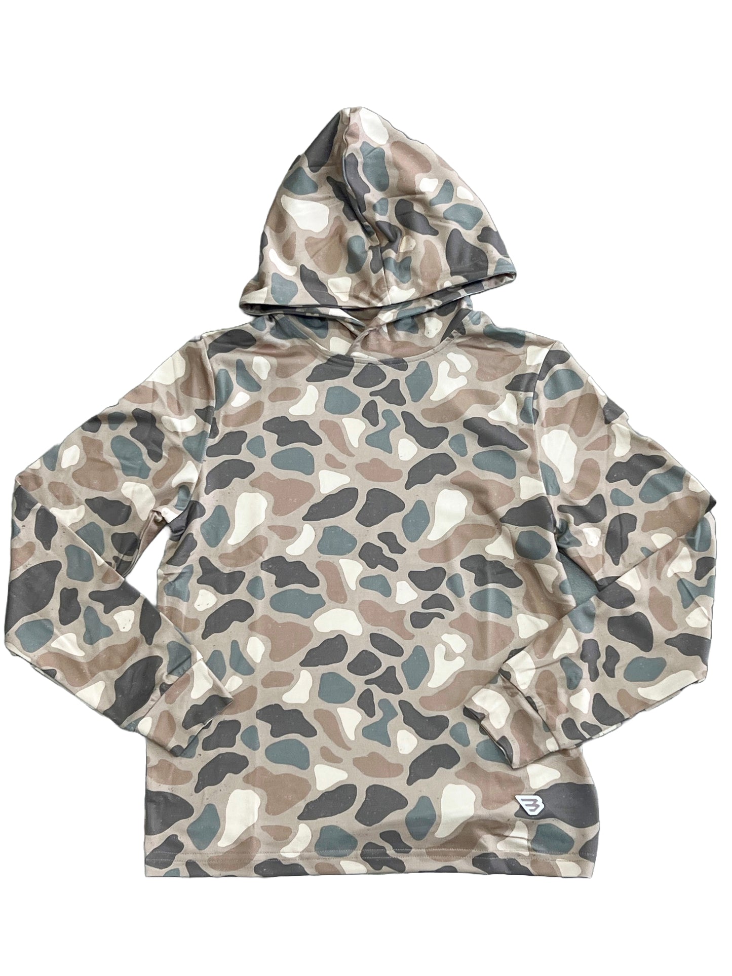 Youth Pintail Camo Perf Hoodie