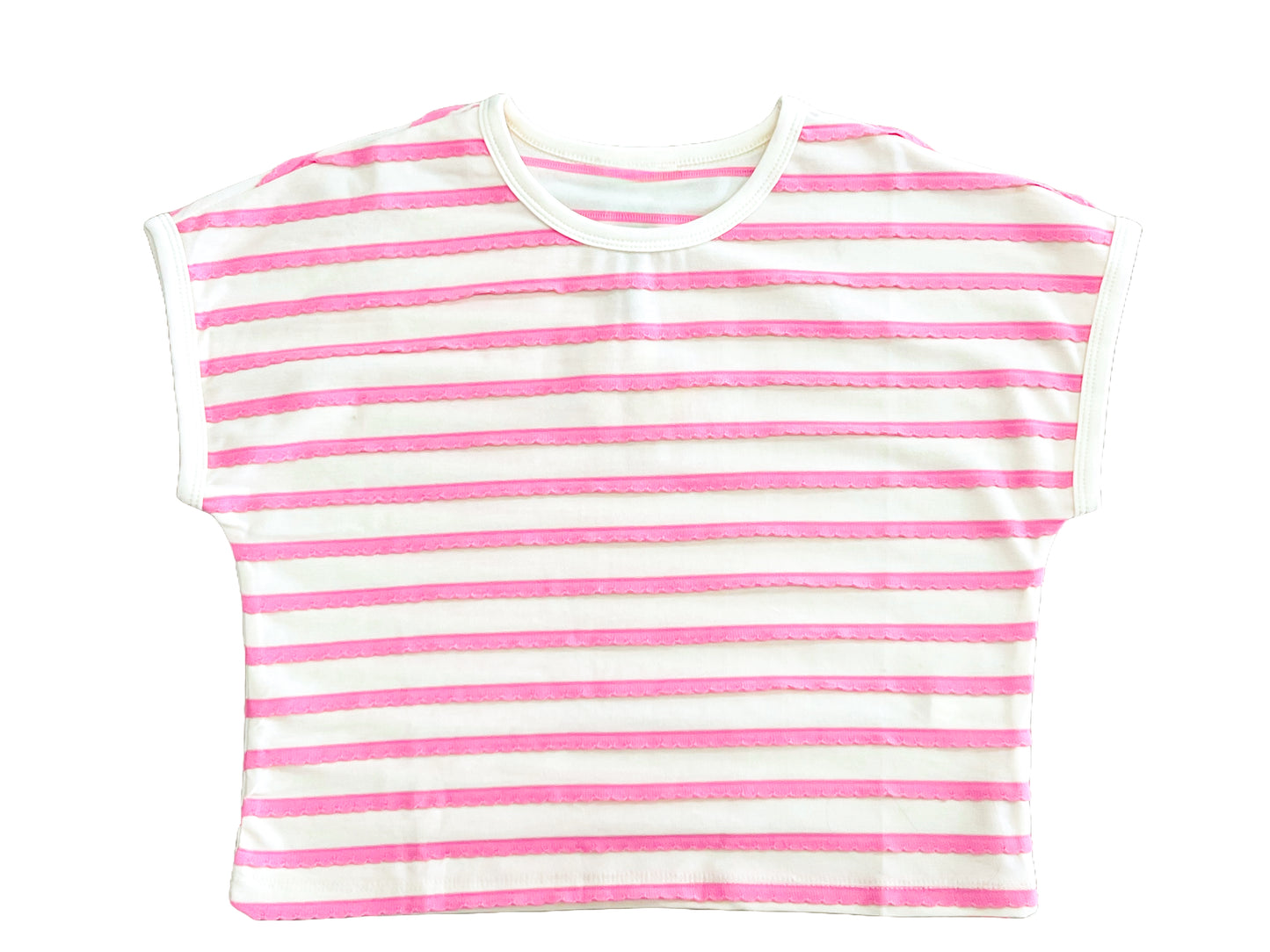 Stripe Knit Dolman Top