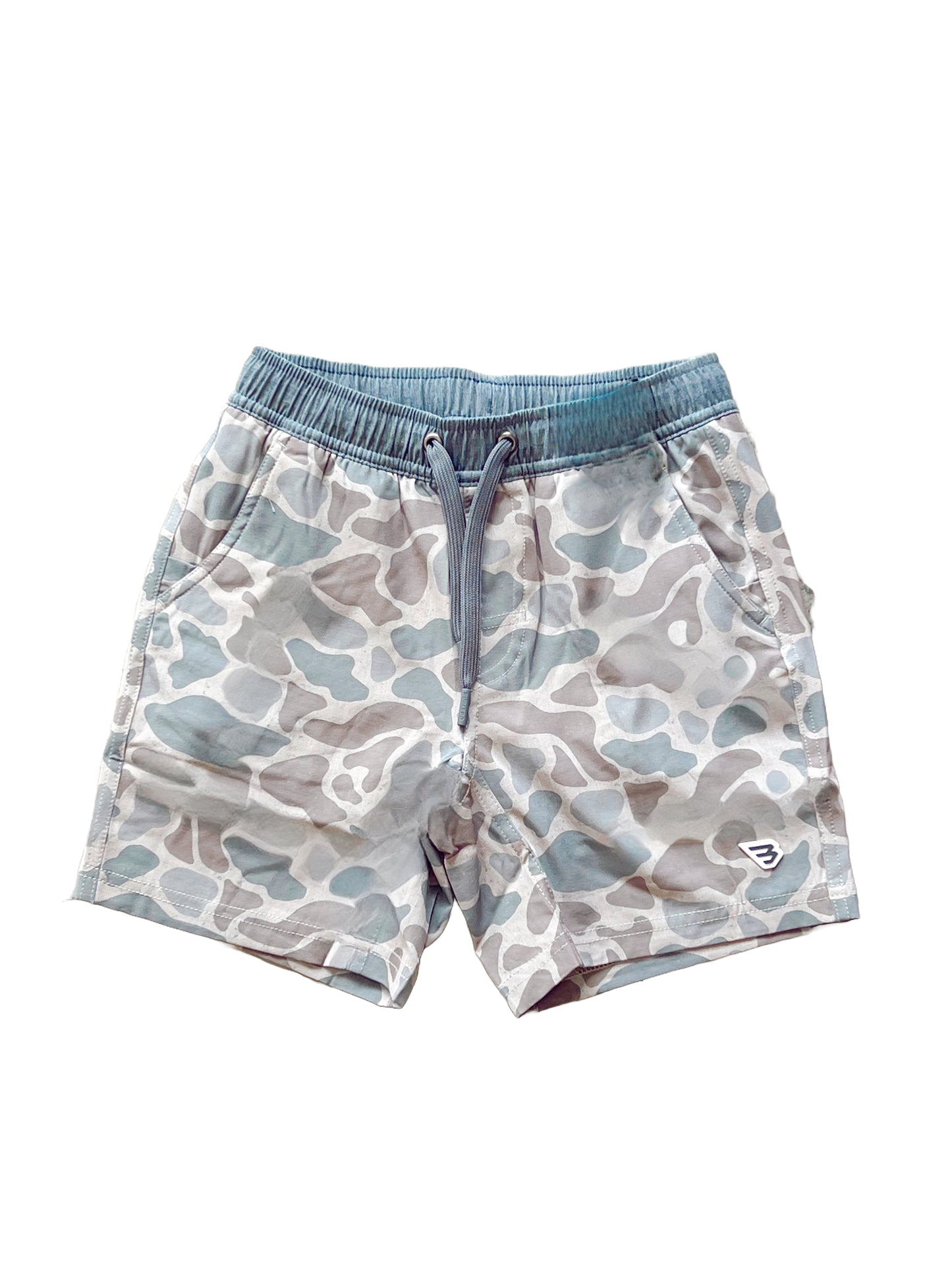 Youth Deer Camo Athletic Shorts