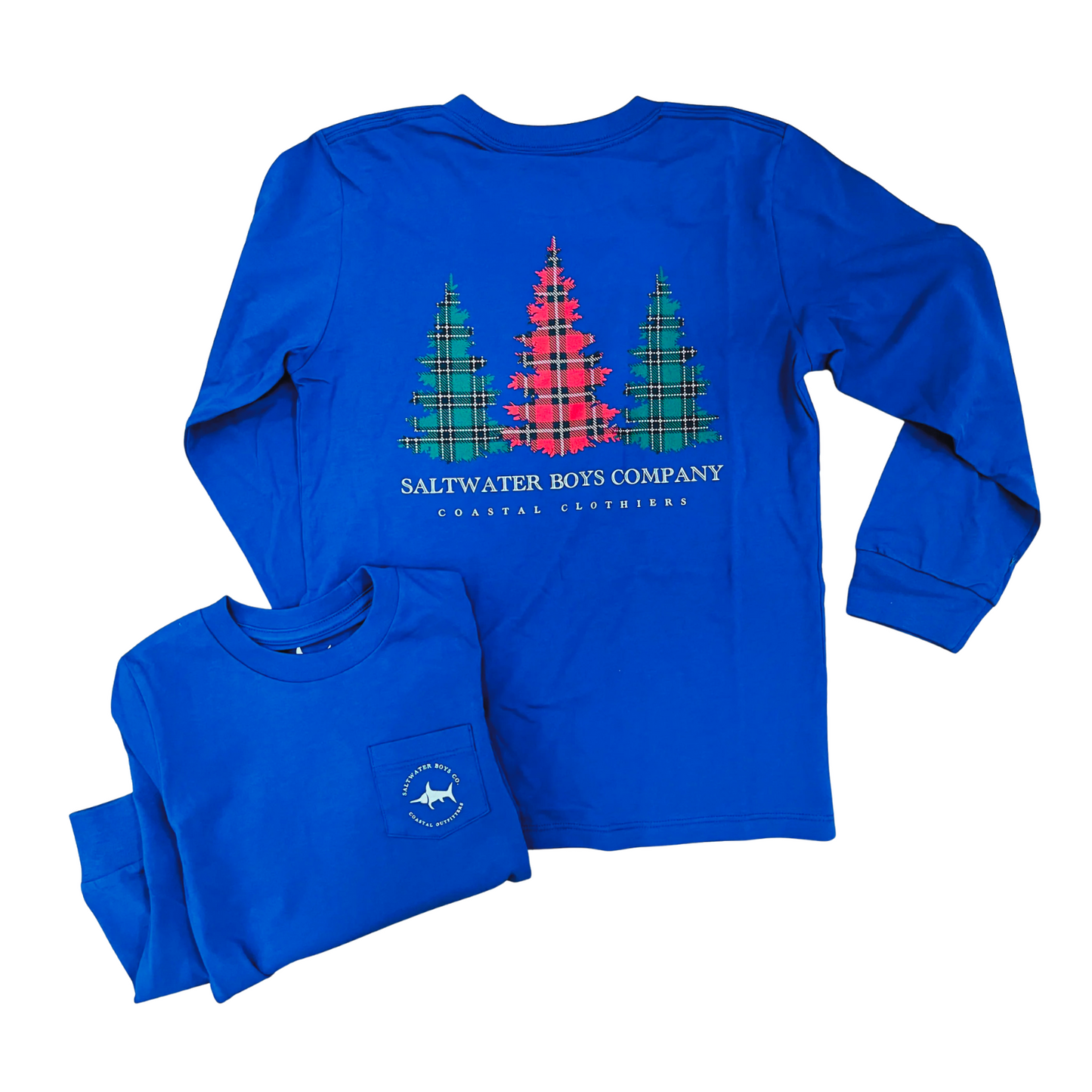 Plaid Trees Graphic Tee