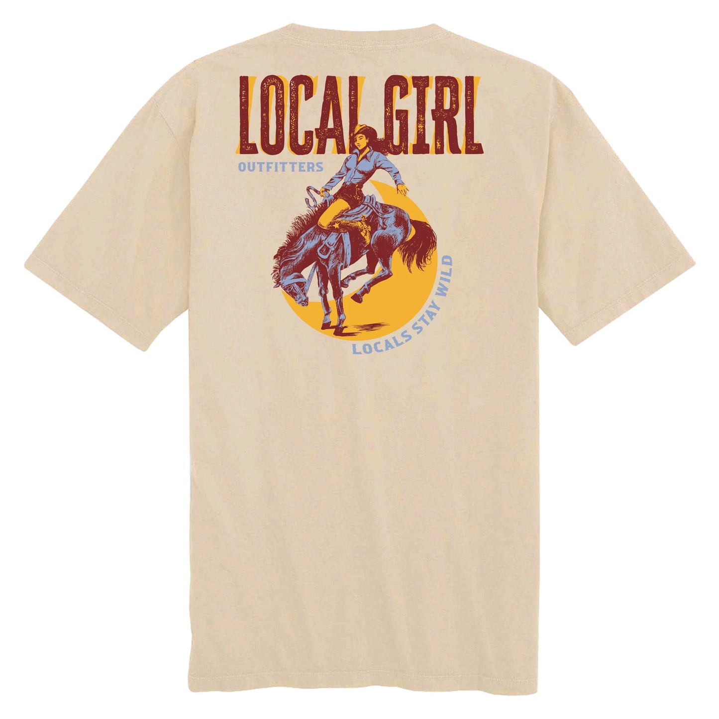 Local Girl Stay Wild Tee