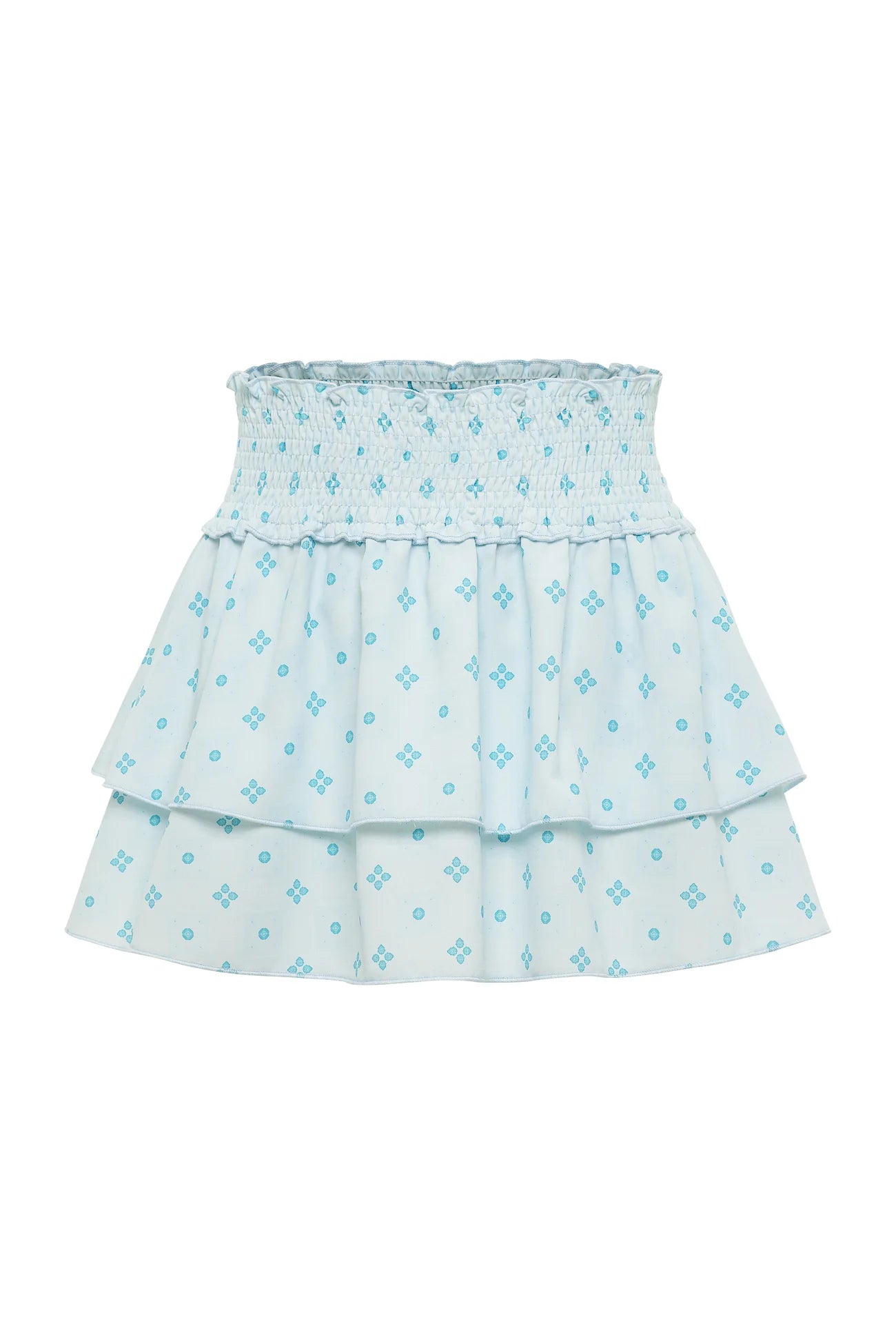 Scottie Skirt Aqua Clover