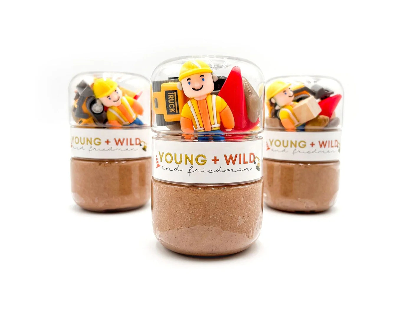 Grab & Go Construction Dough Jar