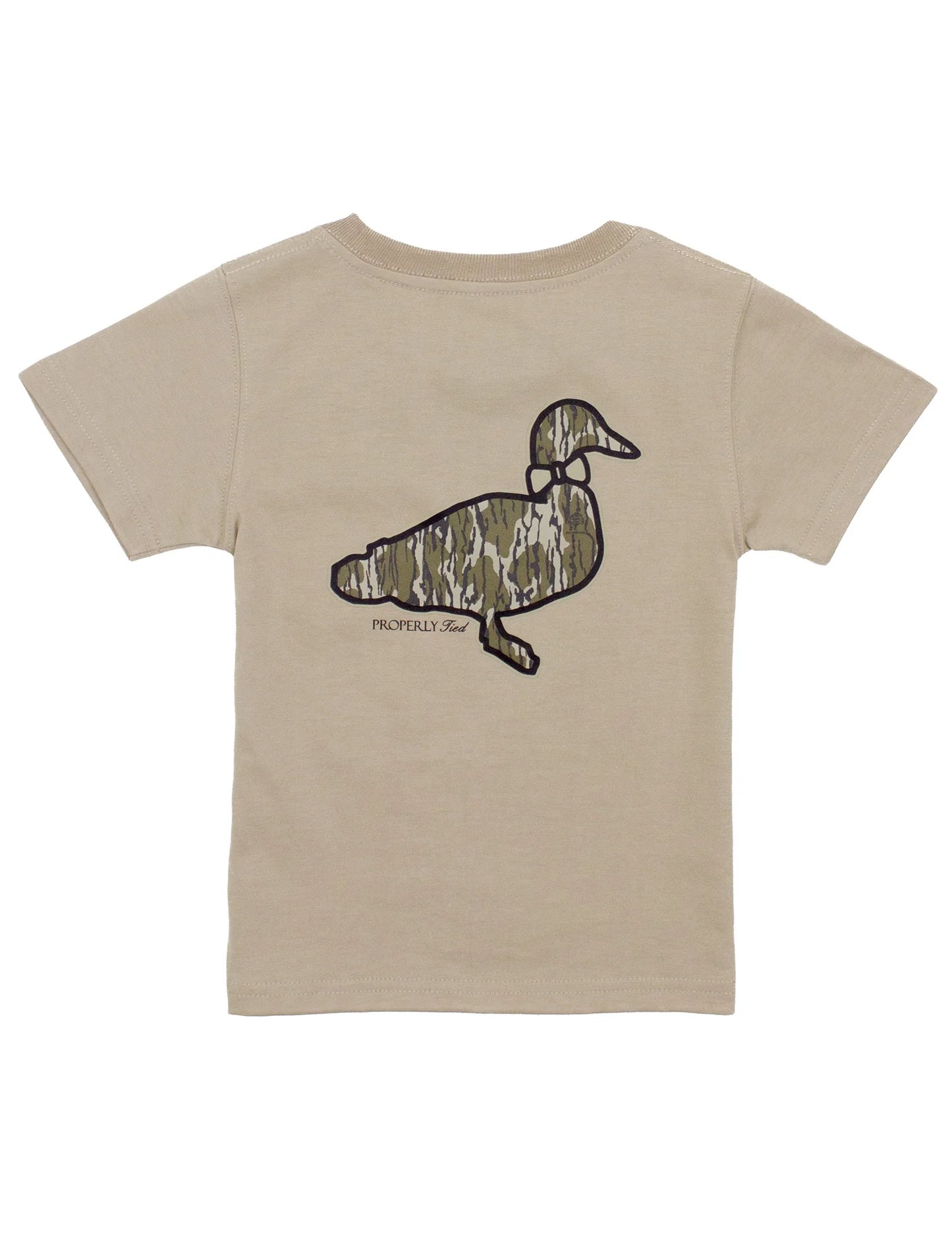 Boys Mossy Oak Logo Tee