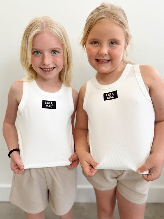 Girls Lulu Mac Solid Tank
