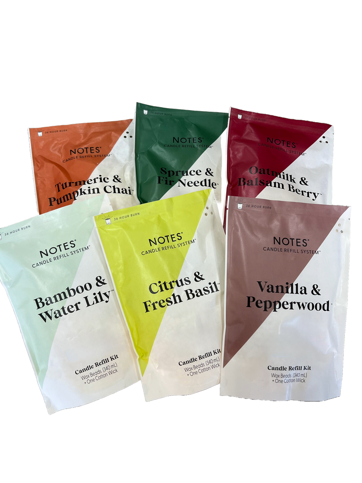 Notes Candle Refill