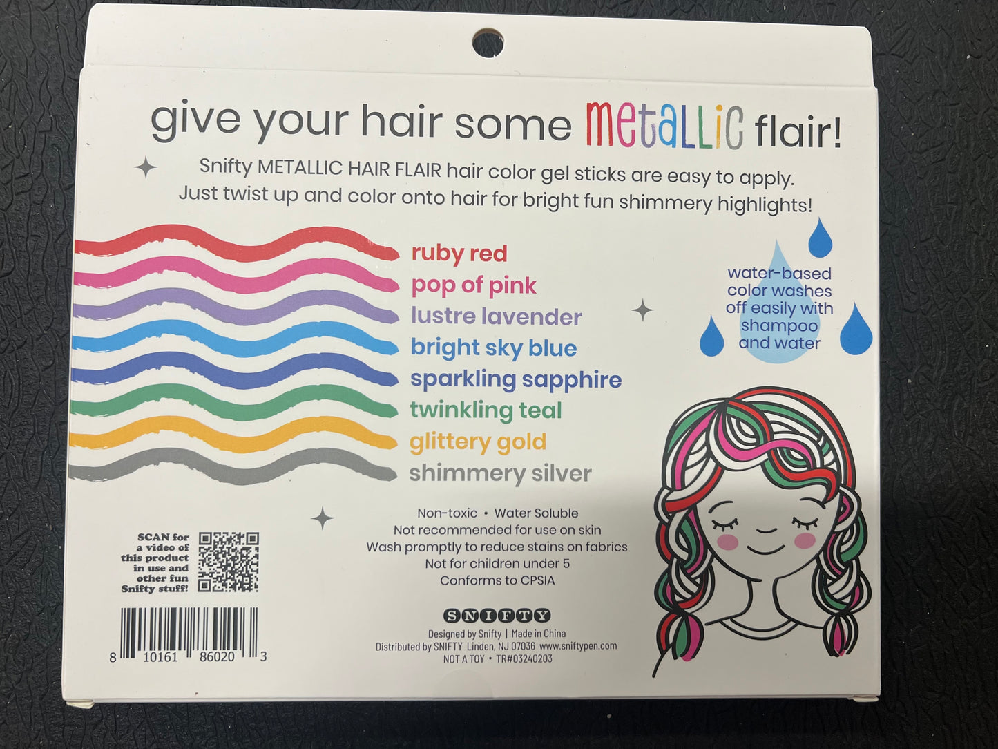 Hair Flair Metallic