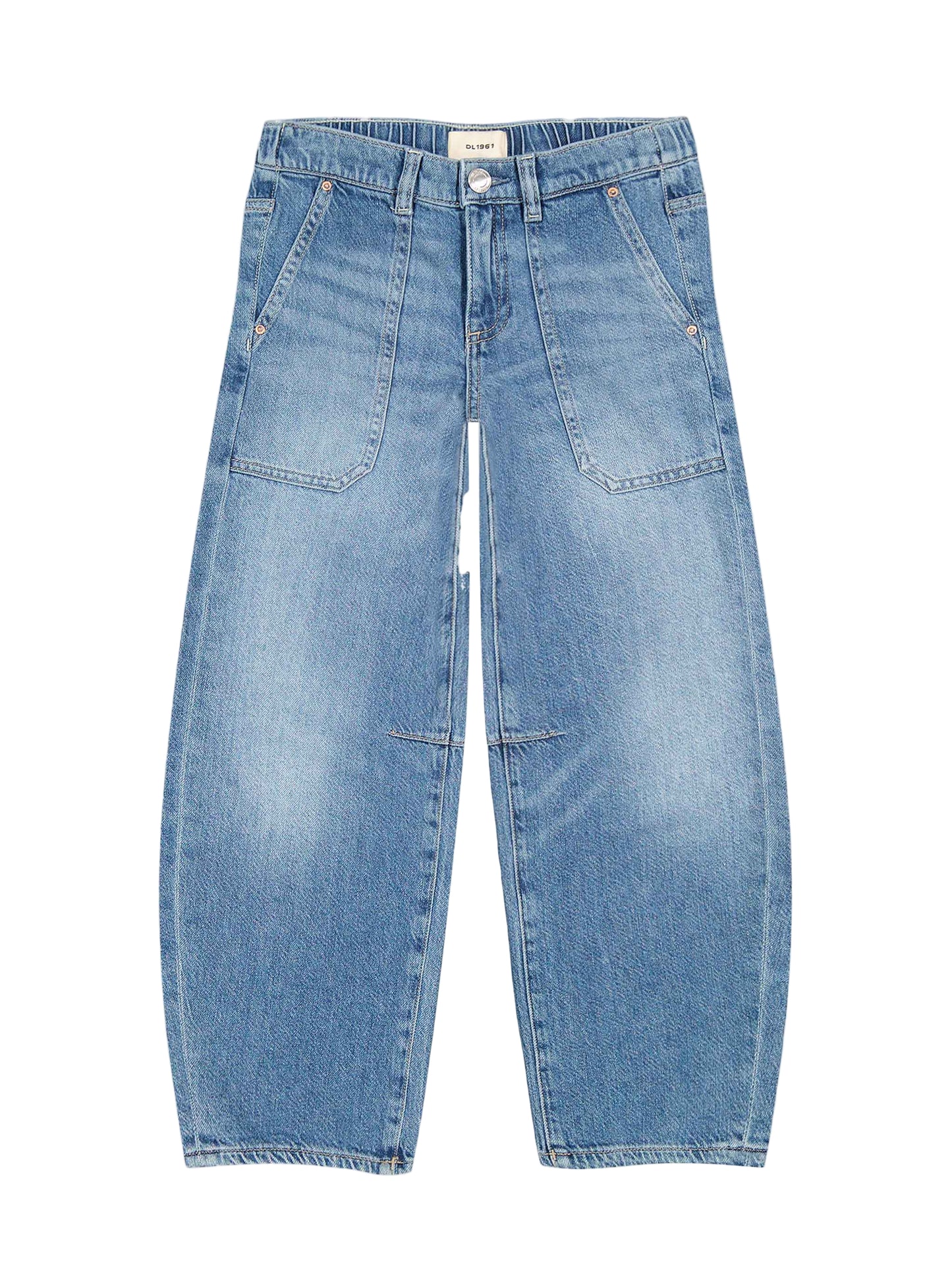 Lilia Barrel Pull-On Jean