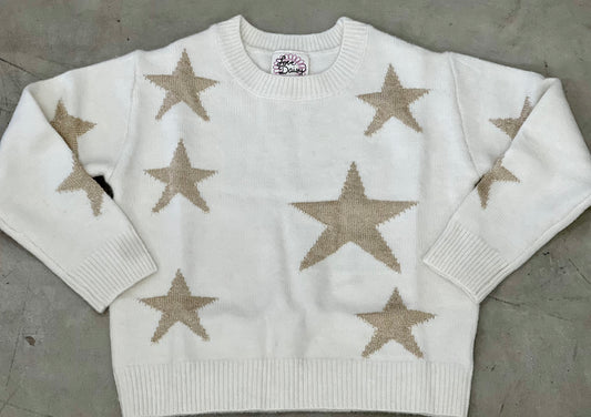 Sparkly Star Sweater