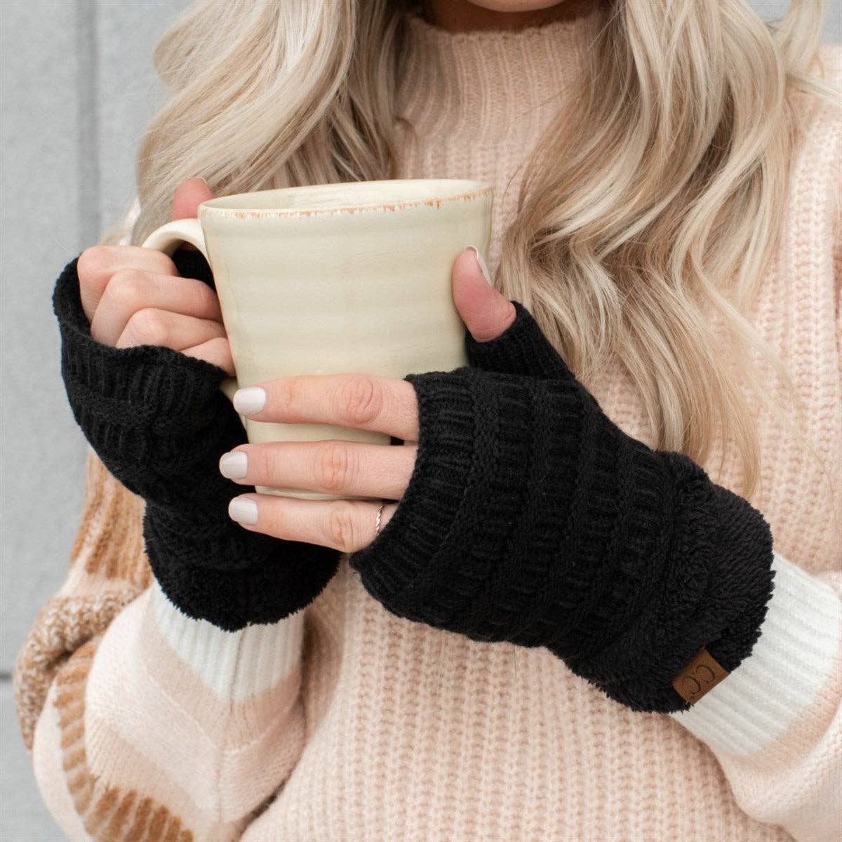 CC Fingerless Gloves ( FLG-25 )